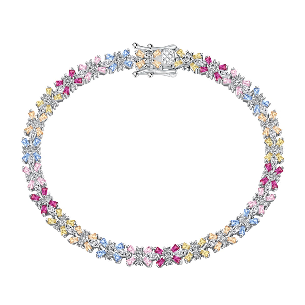 {
"Shinejoy Jewelry": "シャインジョイ・ジュエリー",
"Radiant Colorful Emerald Cut Party Bracelet": "ラディアント・カラフル・エメラルドカット・パーティーブレスレット"
}