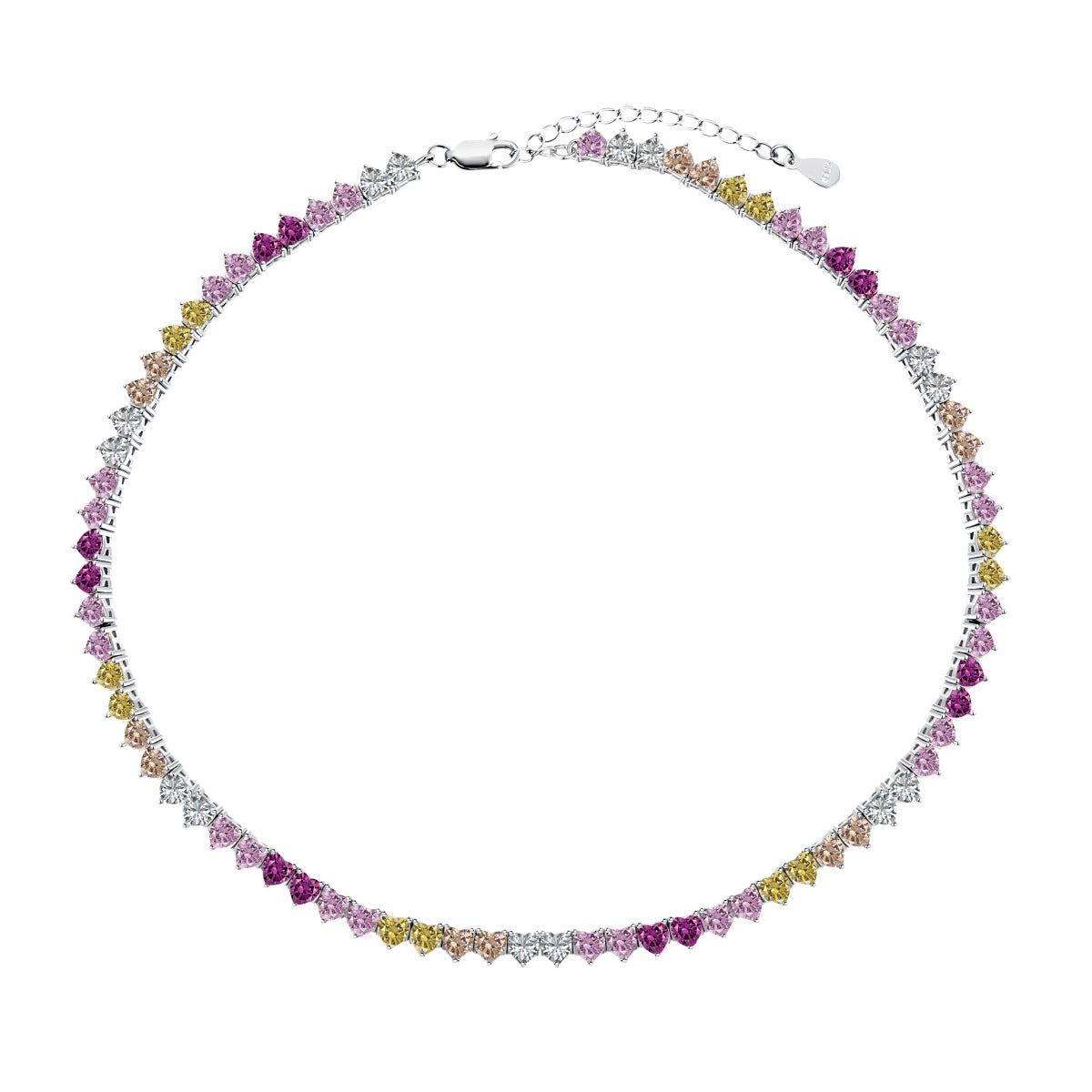 {
"Shinejoy Jewelry": "シャインジョイ・ジュエリー",
"Sparkling Colorful Full Heart Tennis Necklace": "煌めくカラフル・フルハート・テニスネックレス"
}