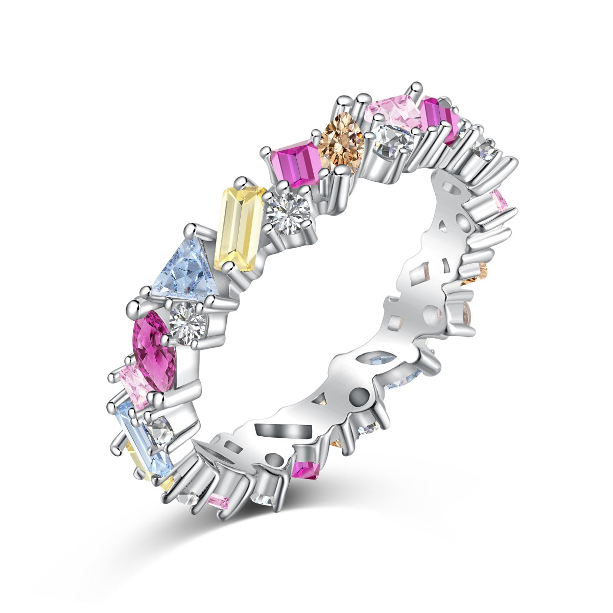 {
"Shinejoy Jewelry": "Shinejoy Jewelry",
"Dazzling Polychromatic Multi cut Daily Ring": "輝くマルチカラー・マルチカット・デイリーリング"
}