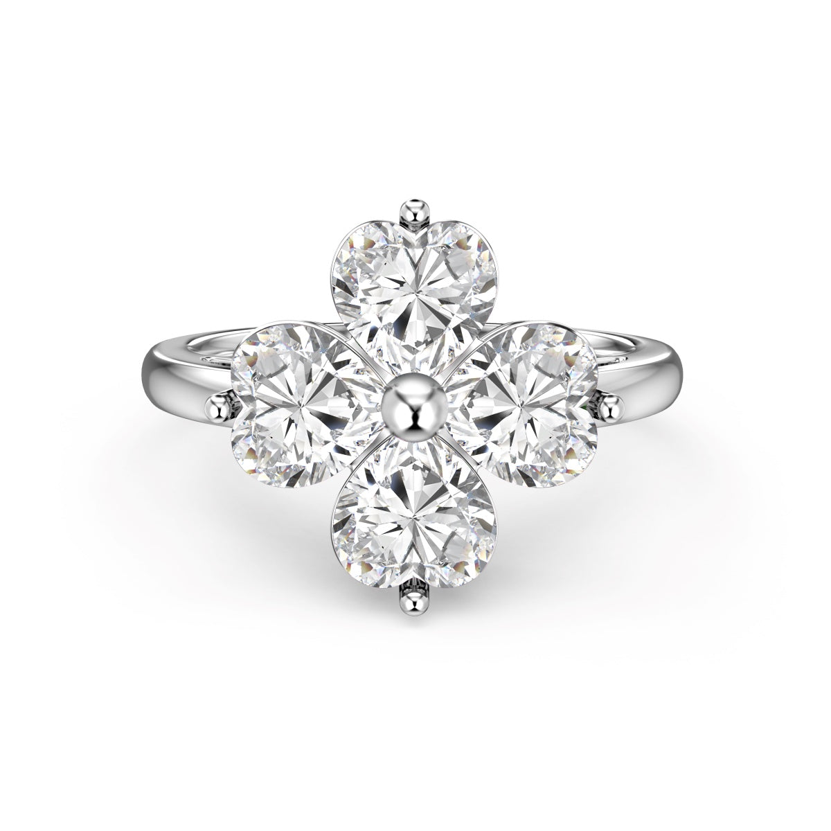 {
"Shinejoy Jewelry": "シャインジョイ・ジュエリー",
"Heart-shaped Four-Leaf Clover Ball Ring": "ハート型四つ葉のクローバーボールリング"
}