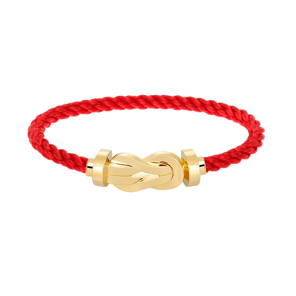 [⭐Shinejoy]CHANCE LARGE 8 FIGURE BUCKLE NO DIAMOND BRACELET GOLD