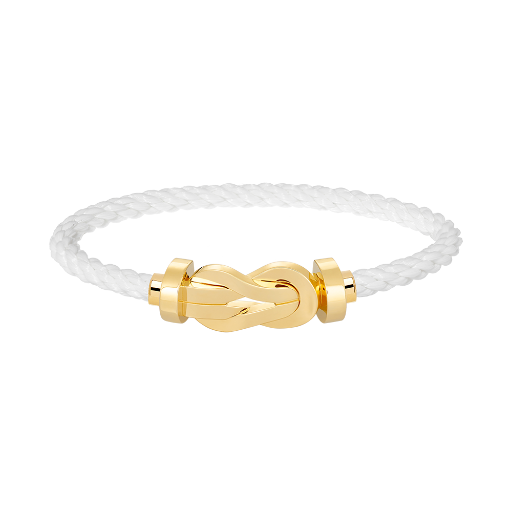 [⭐Shinejoy]CHANCE LARGE 8 FIGURE BUCKLE NO DIAMOND BRACELET GOLD