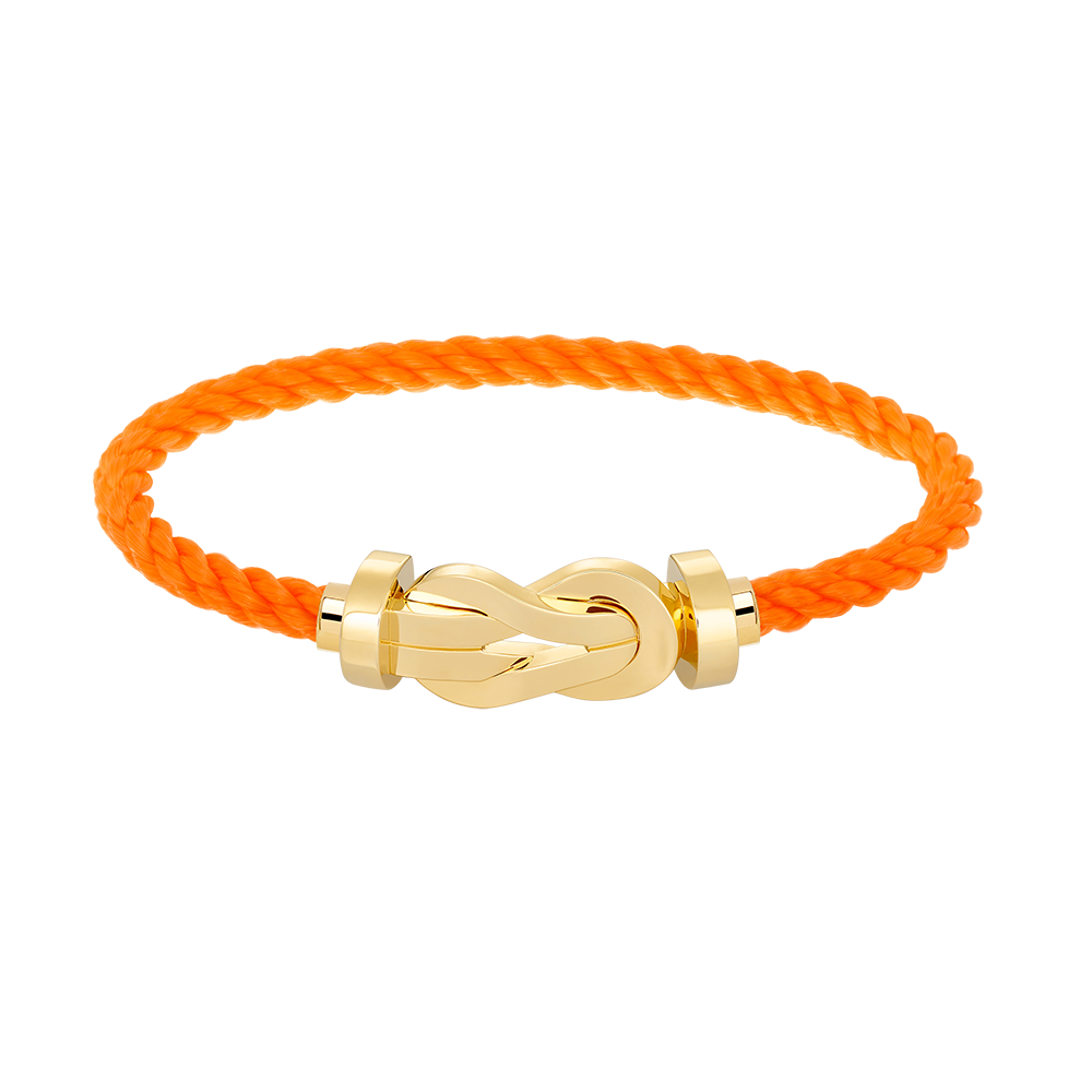 [⭐Shinejoy]CHANCE LARGE 8 FIGURE BUCKLE NO DIAMOND BRACELET GOLD