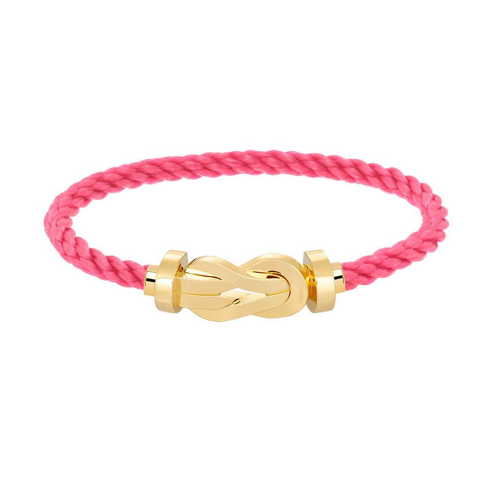 [⭐Shinejoy]CHANCE LARGE 8 FIGURE BUCKLE NO DIAMOND BRACELET GOLD