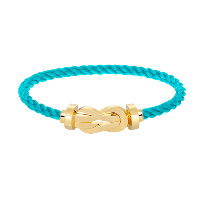 [⭐Shinejoy]CHANCE LARGE 8 FIGURE BUCKLE NO DIAMOND BRACELET GOLD
