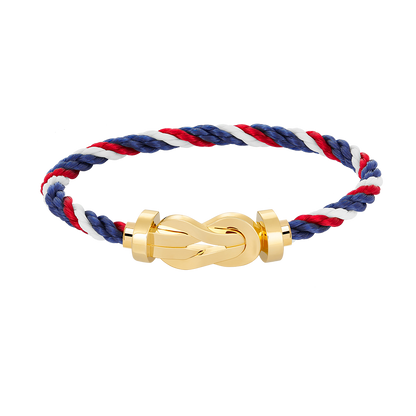 [⭐Shinejoy]CHANCE LARGE 8 FIGURE BUCKLE NO DIAMOND BRACELET GOLD