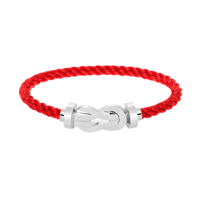 [⭐Shinejoy]CHANCE LARGE 8 FIGURE BUCKLE NO DIAMOND BRACELET SILVER