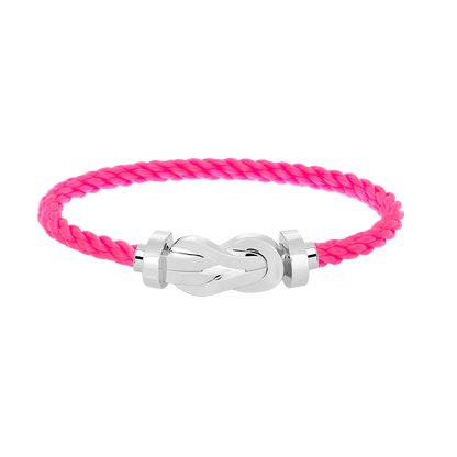 [⭐Shinejoy]CHANCE LARGE 8 FIGURE BUCKLE NO DIAMOND BRACELET SILVER