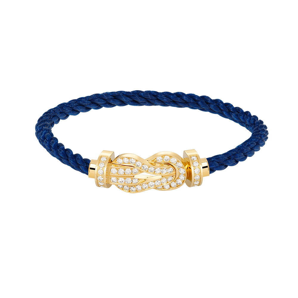 [⭐Shinejoy]CHANCE LARGE 8 FIGURE BUCKLE FULLDIAMOND BRACELET GOLD