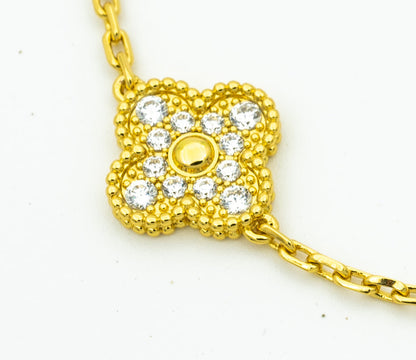 [⭐Shinejoy] CLOVER 5 MOTIF LASER BRACELET COLLECTION
