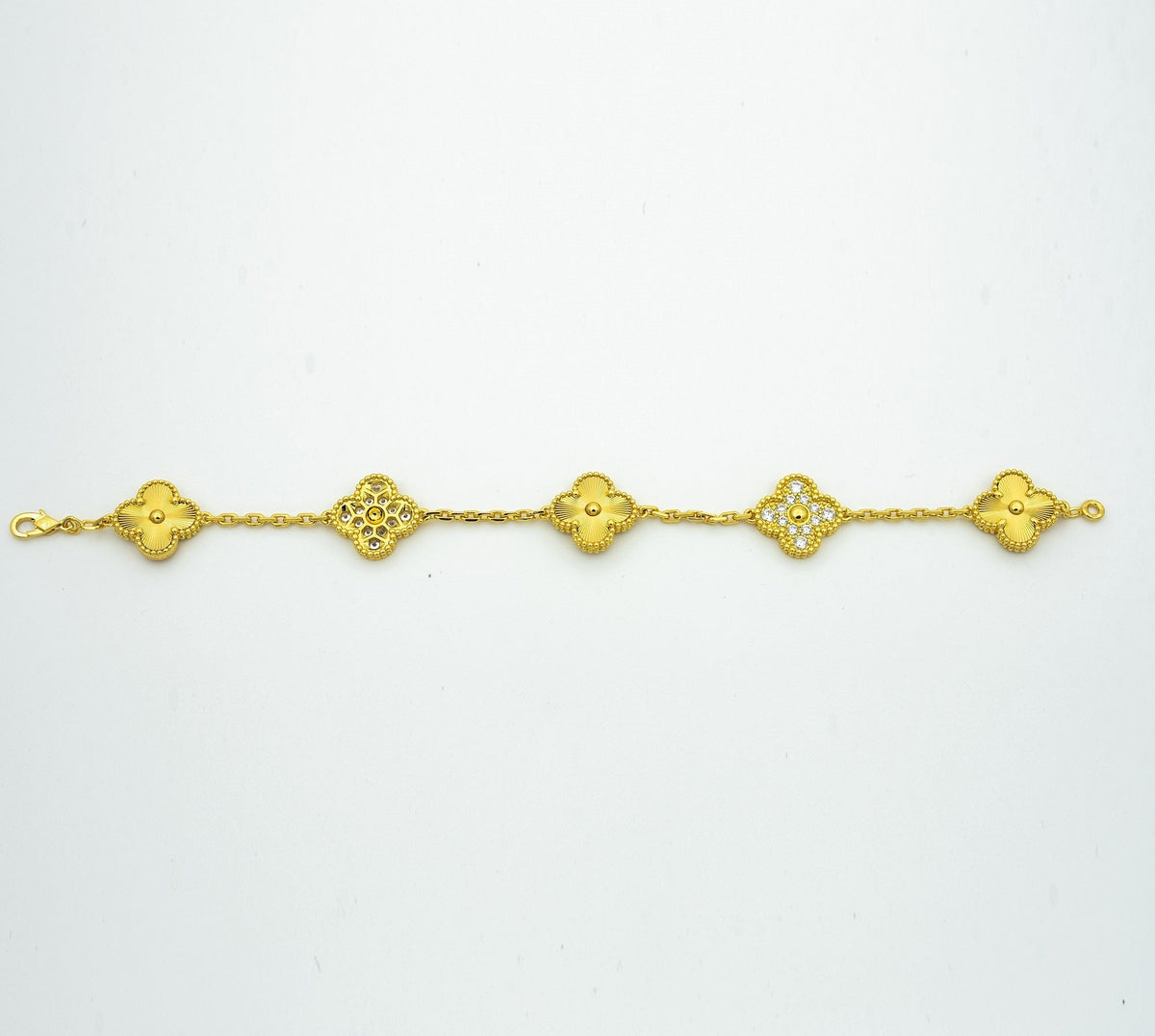 [⭐Shinejoy] CLOVER 5 MOTIF LASER BRACELET COLLECTION