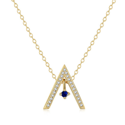 {
  "Shinejoy Jewelry": "シャインジョイ・ジュエリー",
  "Sparkling \"A\" Shape Necklace": "きらめく「A」モチーフネックレス"
}