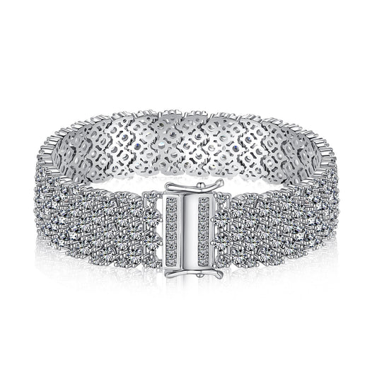 {
  "Shinejoy Jewelry": "Shinejoy Jewelry",
  "Ornate Elegant Round Cut Party Bracelet": "華やかでエレガントなラウンドカット・パーティーブレスレット"
}