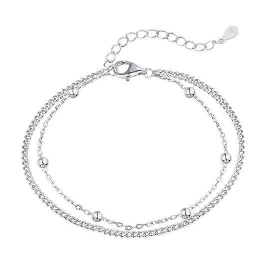 {"[Shinejoy Jewelry]Delicate Bead Double Layer Bracelet": "【Shinejoy Jewelry】華奢なビーズの二連ブレスレット"}