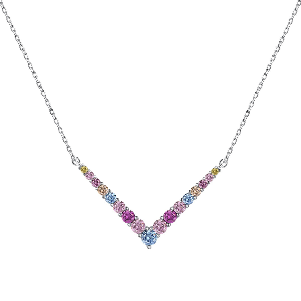 [Shinejoy Jewelry]華やかなラウンドカットネックレス