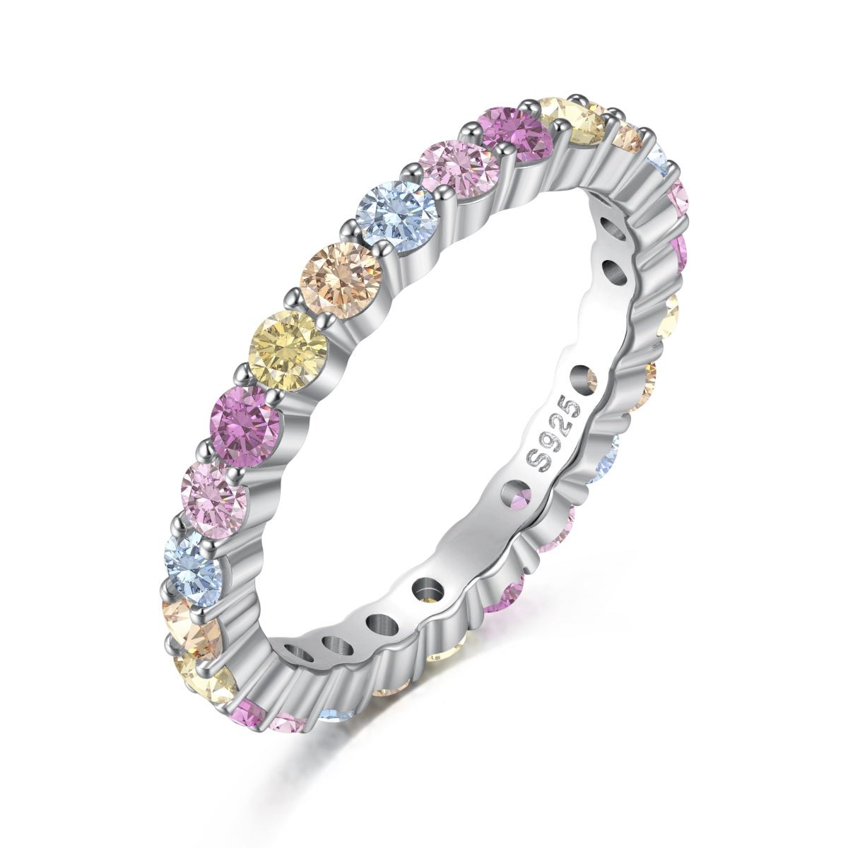 {
  "Shinejoy Jewelry": "シャインジョイ・ジュエリー",
  "Elegant Vivid Round Cut Daily Ring": "エレガント・ヴィヴィッド・ラウンドカット・デイリーリング"
}