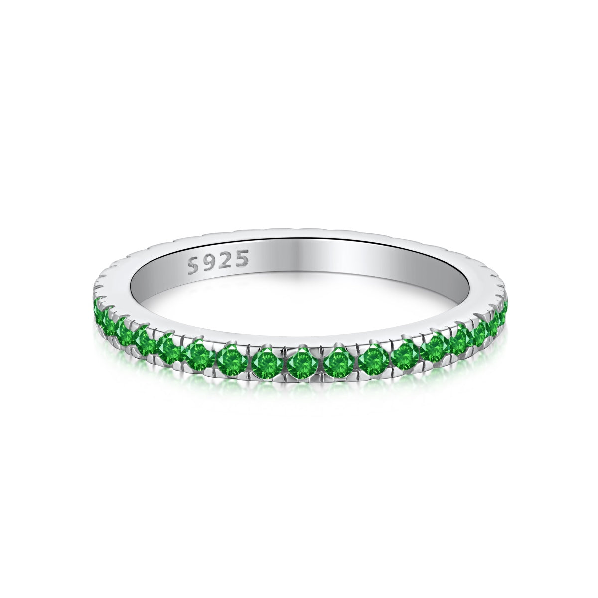 [Shinejoy Jewelry] Zarter, funkelnder Ring im Rundschliff für den Alltag