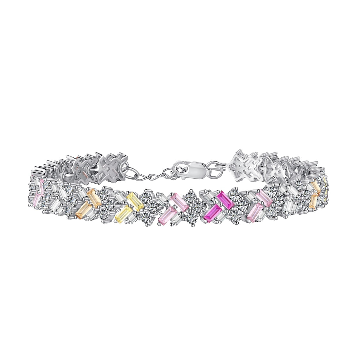 {"[Shinejoy Jewelry]Dazzling Unique Multi Shape Daily Bracelet"}