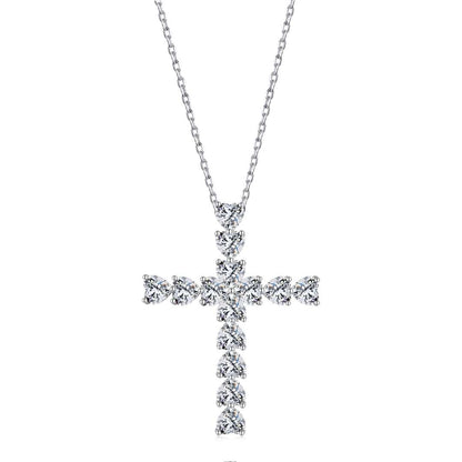 [Shinejoy Jewelry] Strahlende Halskette in Kreuzform