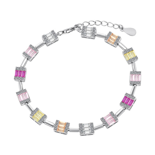 {
  "Shinejoy Jewelry": "シャインジョイ・ジュエリー",
  "Dainty Charming Emerald Cut Daily Bracelet": "華奢で魅力的なエメラルドカット・デイリーブレスレット"
}