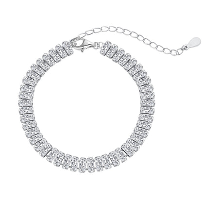 [Shinejoy Jewelry] Exquisites Armband im Smaragdschliff für den Alltag