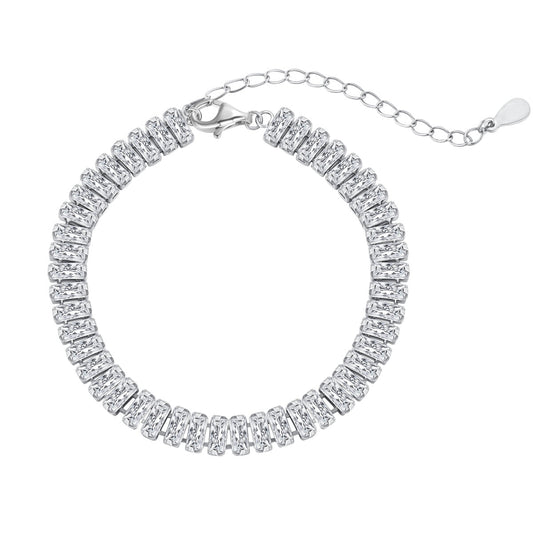 {
  "Shinejoy Jewelry": "シャインジョイ・ジュエリー",
  "Exquisite Emerald Cut Daily Bracelet": "洗練されたエメラルドカット・デイリーブレスレット"
}
