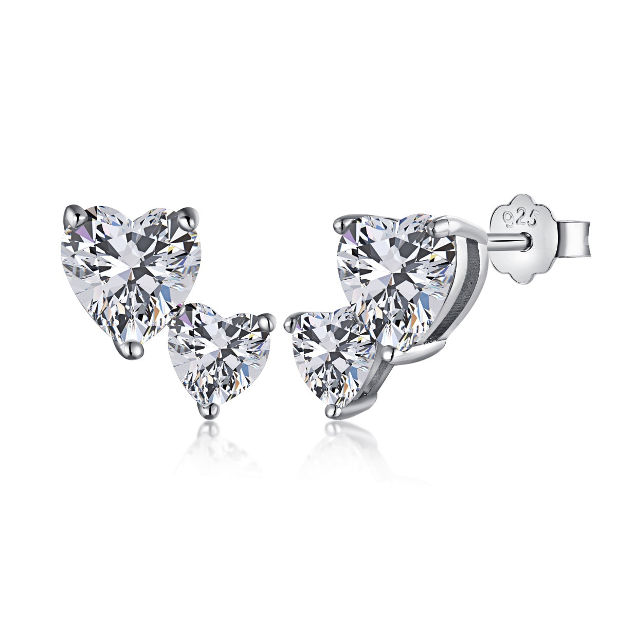 {
  "Shinejoy Jewelry": "シャインジョイ・ジュエリー",
  "Double Heart-Shape Classic Princess Style Earrings": "ダブルハートシェイプ・クラシックプリンセススタイル・ピアス"
}