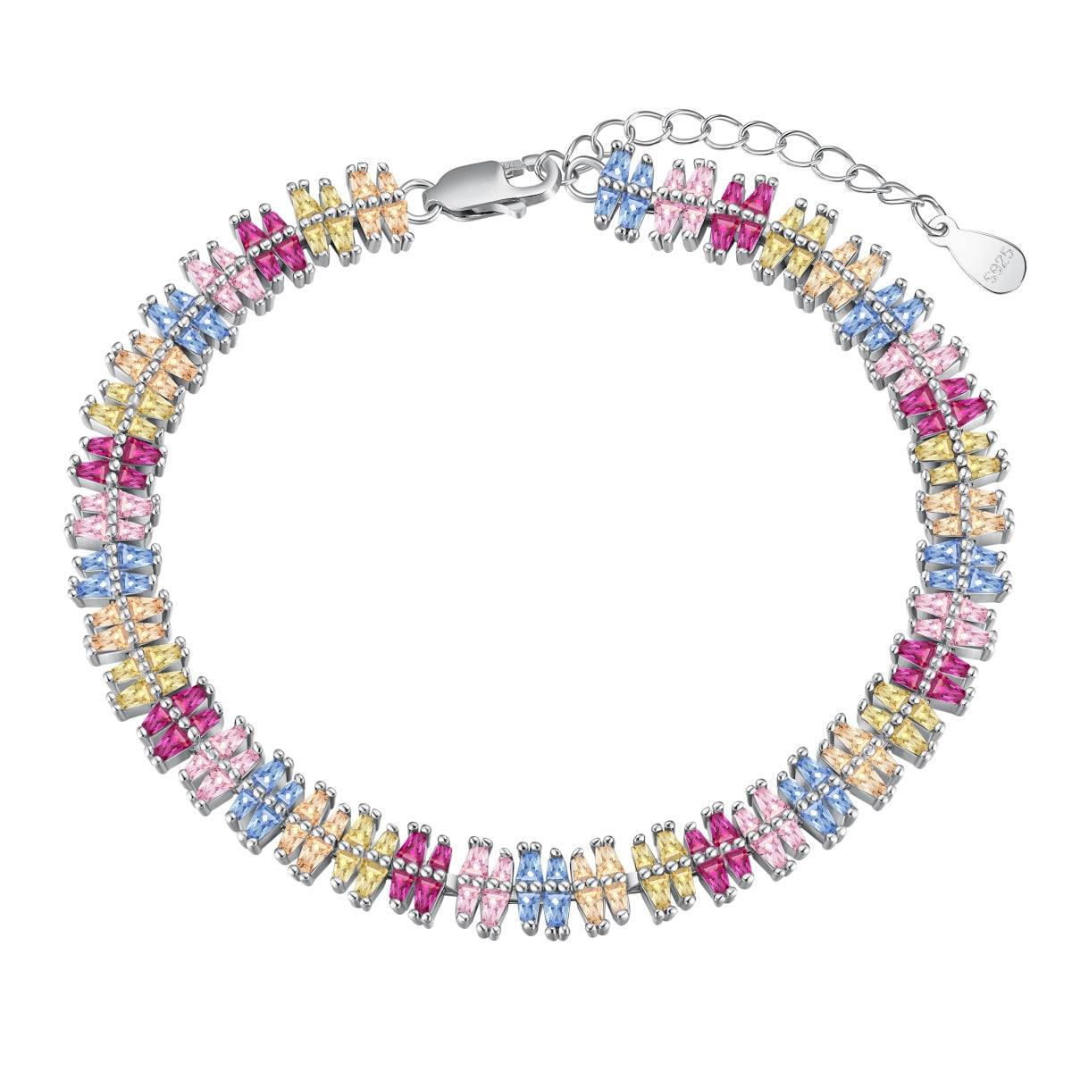 [Shinejoy Jewelry] Funkelndes, exquisites Party-Armband mit Facettenschliff