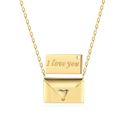 {"[Shinejoy Jewelry]Envelope Heart Shape Mother's Day Necklace": "[Shinejoy Jewelry] エンベロープ（封筒型）ハートネックレス 母の日ギフト"}