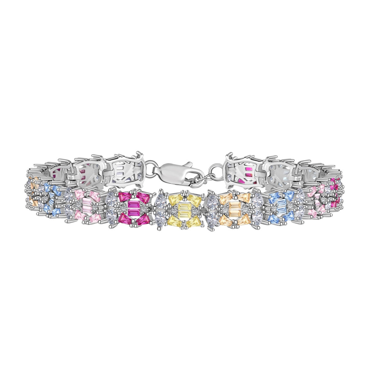 {
  "Shinejoy Jewelry": "シャインジョイ・ジュエリー",
  "Delicate Colorful Multi Cut Party Bracelet": "華奢でカラフルなマルチカット・パーティーブレスレット"
}