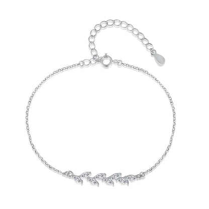 [Shinejoy Jewelry] エレガントな麦の穂モチーフブレスレット