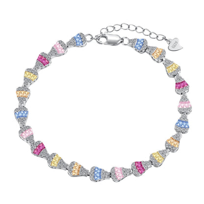 [Shinejoy Jewelry] Strahlendes Armband in Wassertropfenform für den Alltag