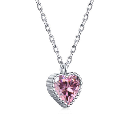 [Shinejoy Jewelry] 華やかなハート型ネックレス