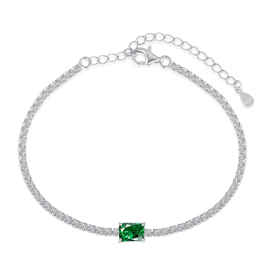 {"Shinejoy Jewelry": "シャインジョイ・ジュエリー", "1.0 Carat Unique Emerald Cut Banquet Bracelet": "1.0カラット ユニークエメラルドカット バンケットブレスレット"}