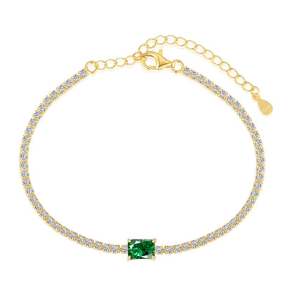 {"Shinejoy Jewelry": "シャインジョイ・ジュエリー", "1.0 Carat Unique Emerald Cut Banquet Bracelet": "1.0カラット ユニークエメラルドカット バンケットブレスレット"}
