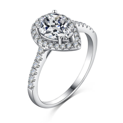 {"[Shinejoy Jewelry]1.0 Carat Luxurious Resplendent Water Drop Shape Wedding Ring": "[Shinejoy Jewelry] 1.0カラット 豪華で輝かしい雫型ウェディングリング"}