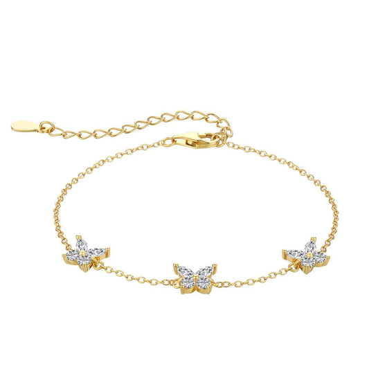 [Shinejoy Jewelry] ラディアント・バタフライ・ネックレス