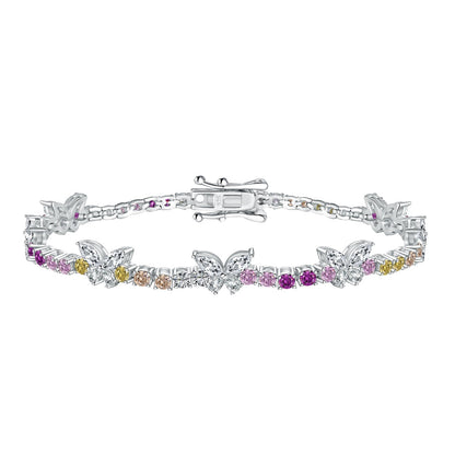{
  "Shinejoy Jewelry": "Shinejoy Jewelry",
  "Ornate Colorful Butterfly Shape Round Cut Daily Bracelet": "華やかでカラフルなバタフライモチーフ ラウンドカット デイリーブレスレット"
}