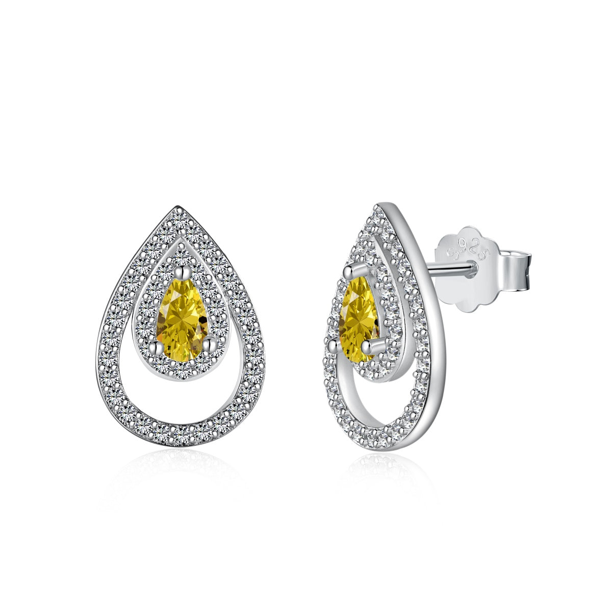 {"Shinejoy Jewelry": "シャインジョイ・ジュエリー", "Sparkling Delicate Water Drop Shape Daily Earrings": "きらめく繊細な雫型デイリーピアス"}