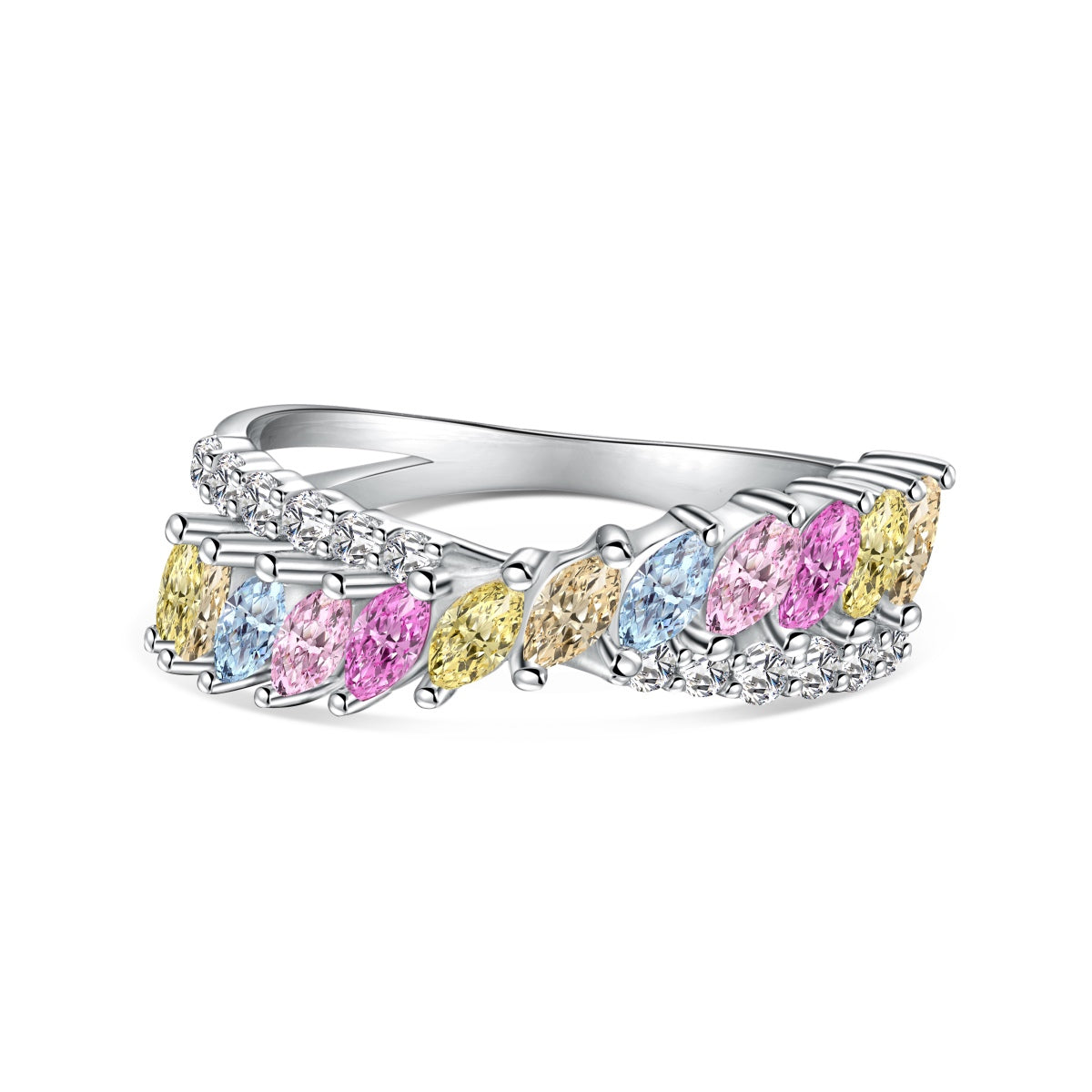 {"[Shinejoy Jewelry]Unique Colorful Marquise Cut Daily Ring": "【Shinejoy Jewelry】ユニークなカラフル・マーキスカット・デイリーリング"}