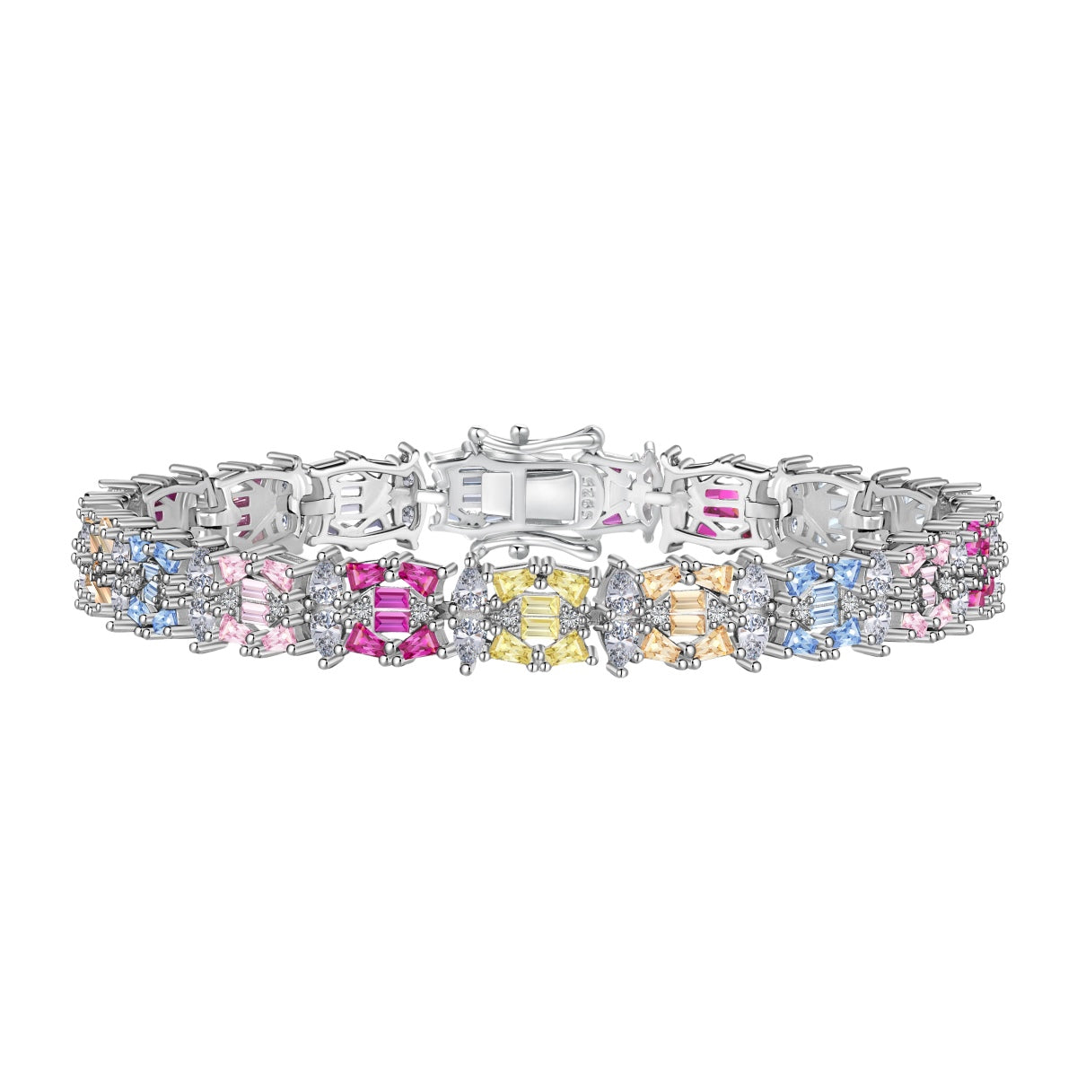 {
  "Shinejoy Jewelry": "シャインジョイ・ジュエリー",
  "Delicate Colorful Multi Cut Party Bracelet": "華奢でカラフルなマルチカット・パーティーブレスレット"
}