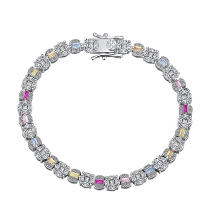 [Shinejoy Jewelry] 眩い輝きのマルチカット デイリーブレスレット