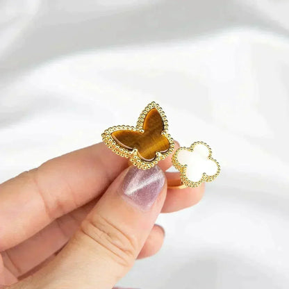 [⭐Shinejoy]LUCKY BETWEEN THE FINGER RING