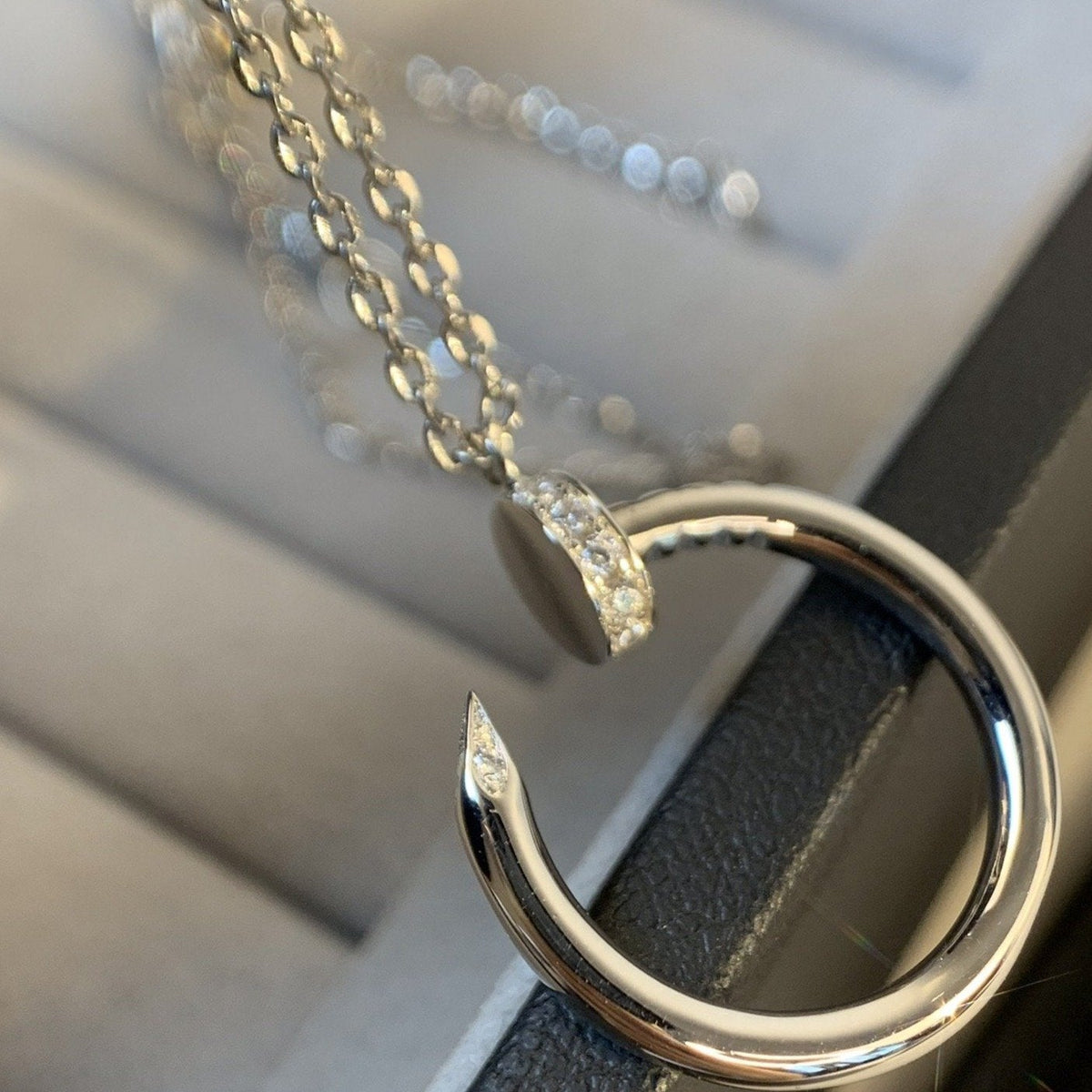 [⭐Shinejoy]JUSTE ネックレス シルバー