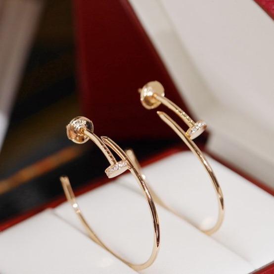 [⭐Shinejoy]JUSTE EARRINGS DIAMONDS 1.8MM