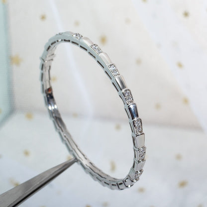 [⭐Shinejoy]セルペンティ ブレスレット シルバー ダイヤモンド
