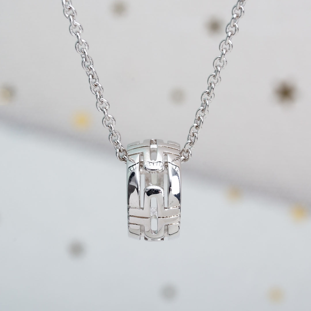 [⭐Shinejoy] パレンテシ ネックレス シルバー