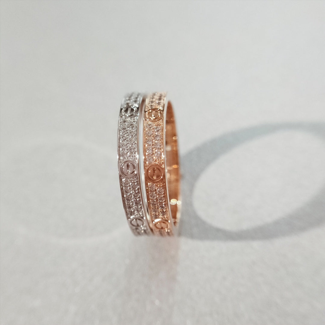[⭐Shinejoy] ラブリング 2.65MM ダイヤモンド