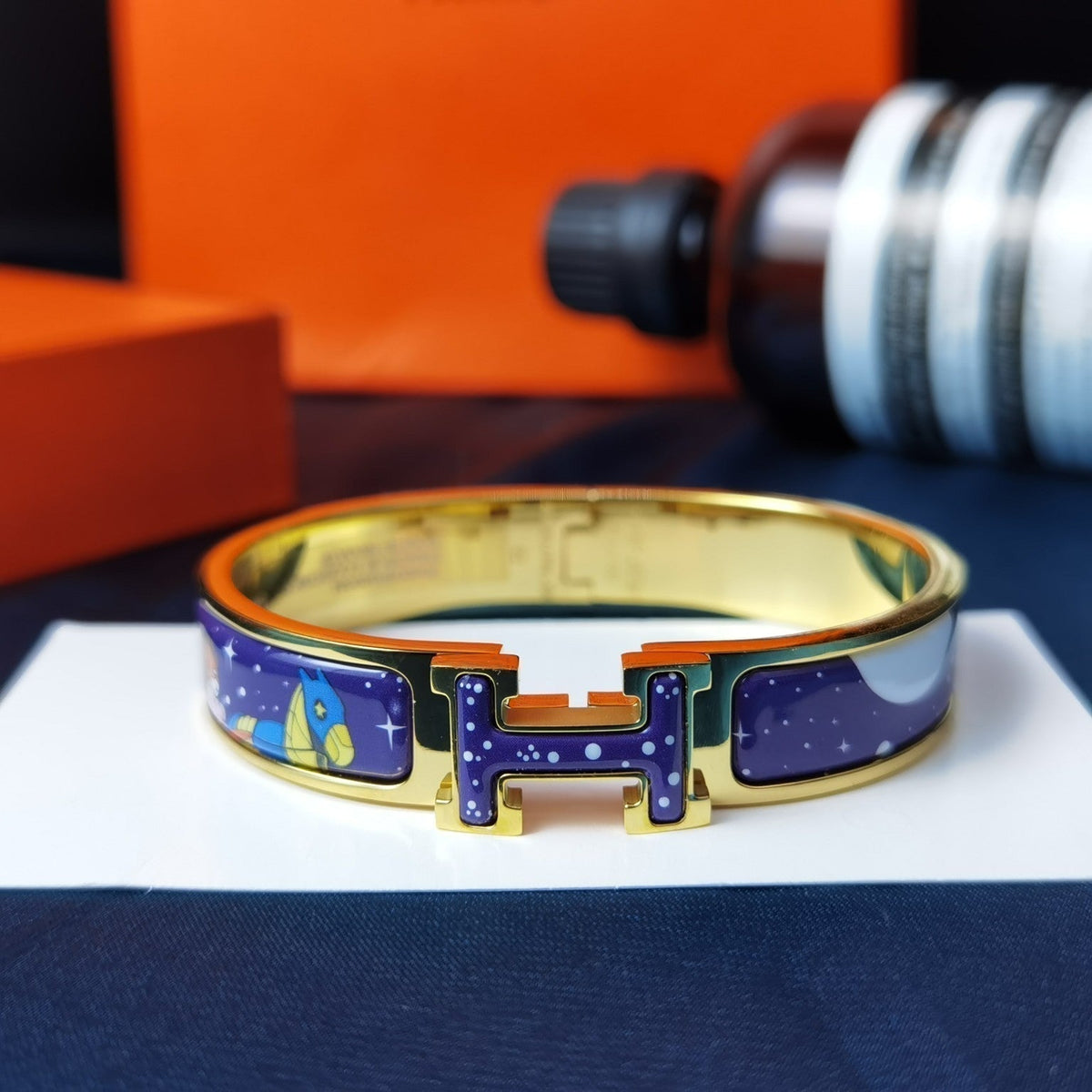 [⭐Shinejoy]H 星と月のブレスレット 12mm
