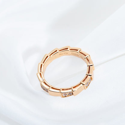 [⭐Shinejoy]SERPENTI RING ROSEGOLD 3MM